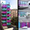 Harlem Getting Taste Of Miami Lifestyle With Pink/Blue Colored Condo